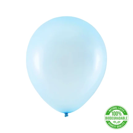 Eco Balloon, Metallic Light Blue (30 cm)
