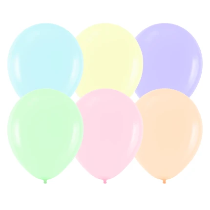 Eco Pastel Balloon Set (50 pcs.)