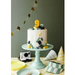Yellow Birthday Candle "9"