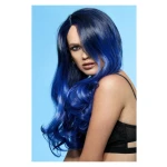 Black and Blue Ombre Wig
