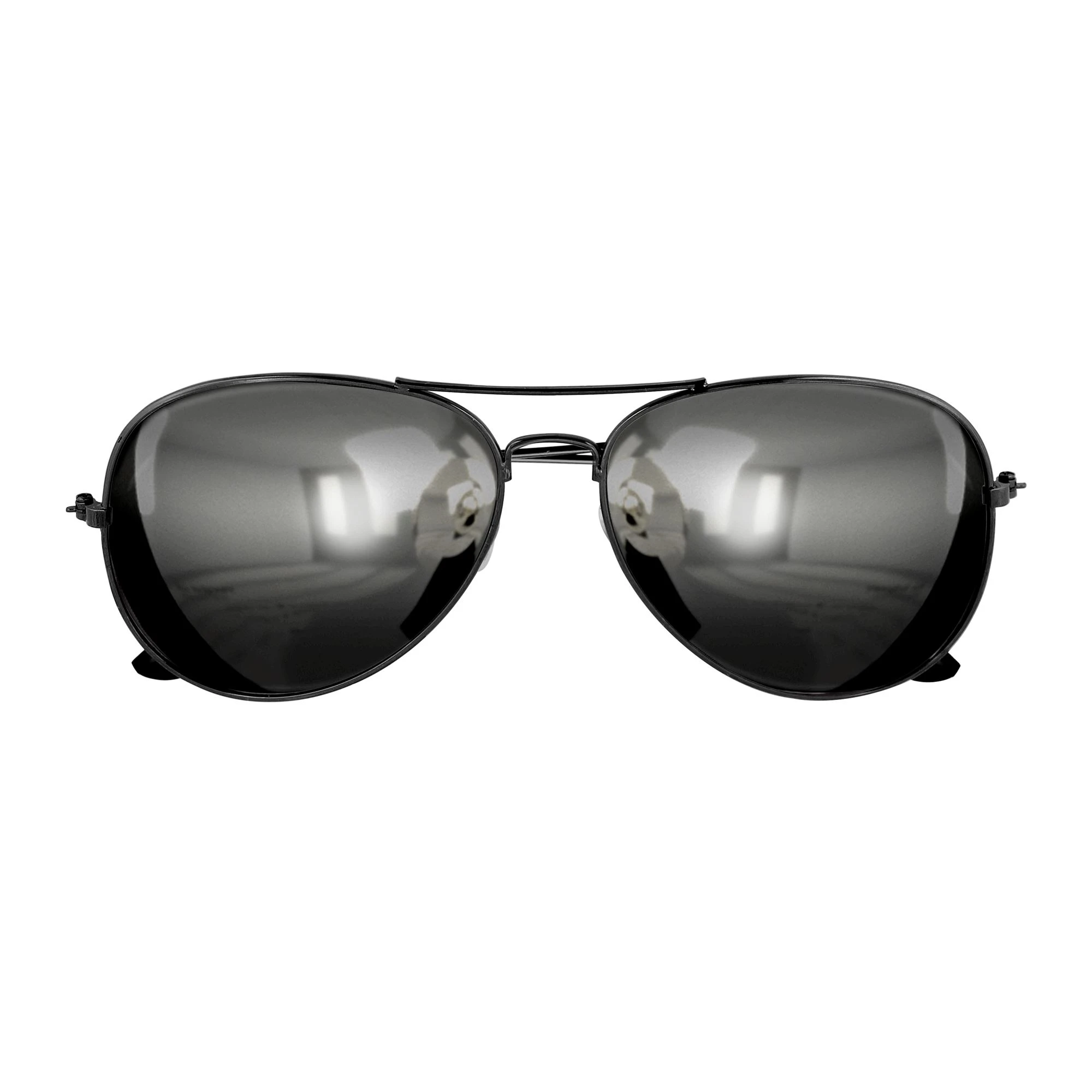 Juodi policininko akiniai Black Mirrored Police Sunglasses