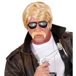 Black Mirrored Police Sunglasses