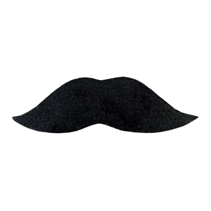 Black Stick-On Moustache