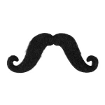 Stick-On Oversized Moustache