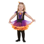 Baby Girl Little Pumpkin Witch Costume