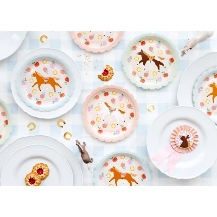 Pony Paper Plates (6 pcs. / 18 cm)