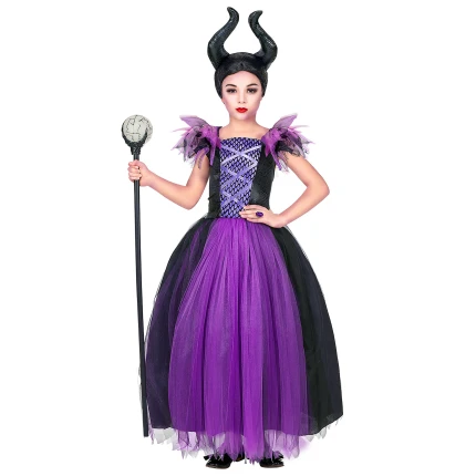 Puošnus Maleficent piktadarės kostiumas