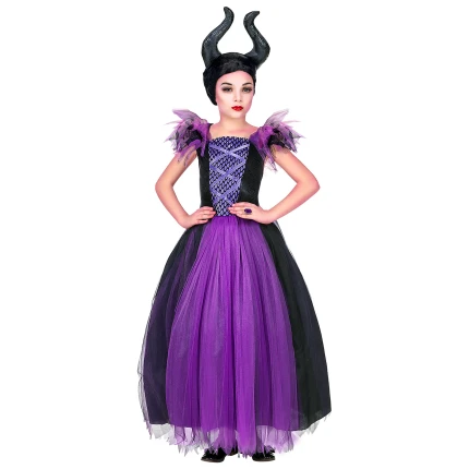Puošnus Maleficent piktadarės kostiumas
