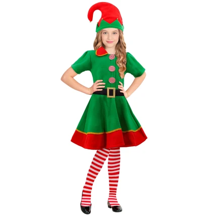 Girls' Elf Costume