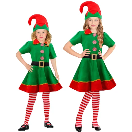 Girls' Elf Costume