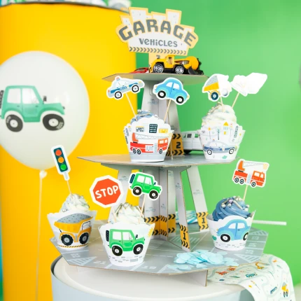 Cars Dessert Stand (1 pc.)
