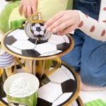 Football Trophy Dessert Stand (1 pc.)