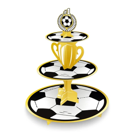 Football Trophy Dessert Stand (1 pc.)