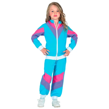 Kids 80s Tracksuit Costume