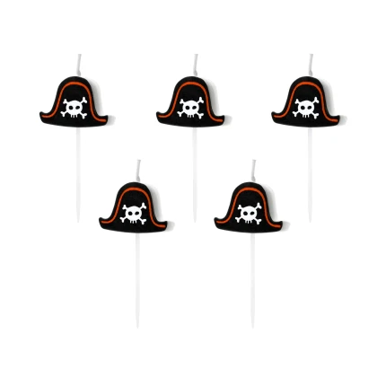 Žvakutės Piratų vakarėlis (5 vnt.)