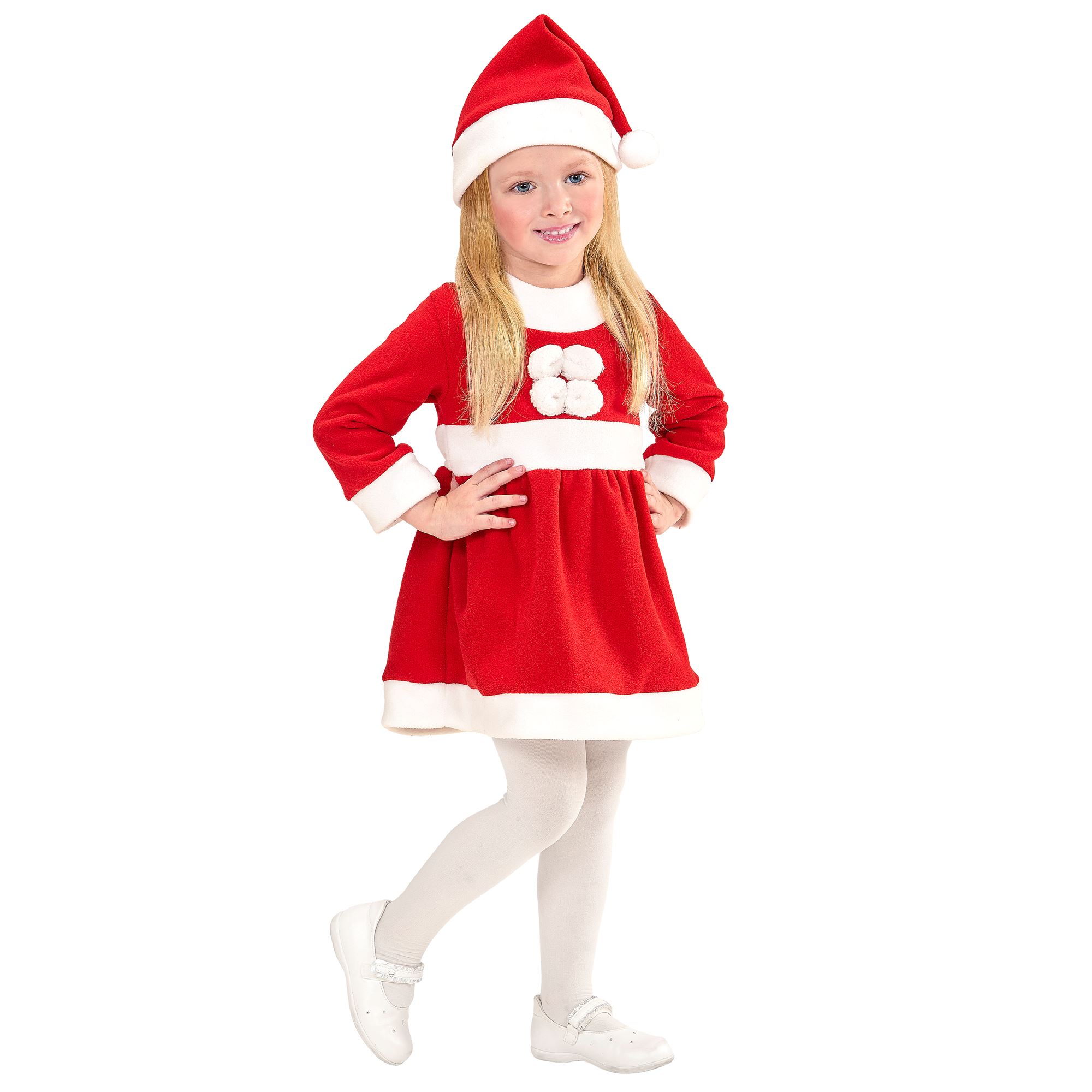 nykštukės kostiumas kalėdinis Elf Dress for Little Girls - Image 1