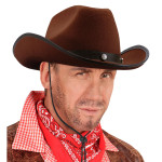 Brown Cowboy Hat - Image 2
