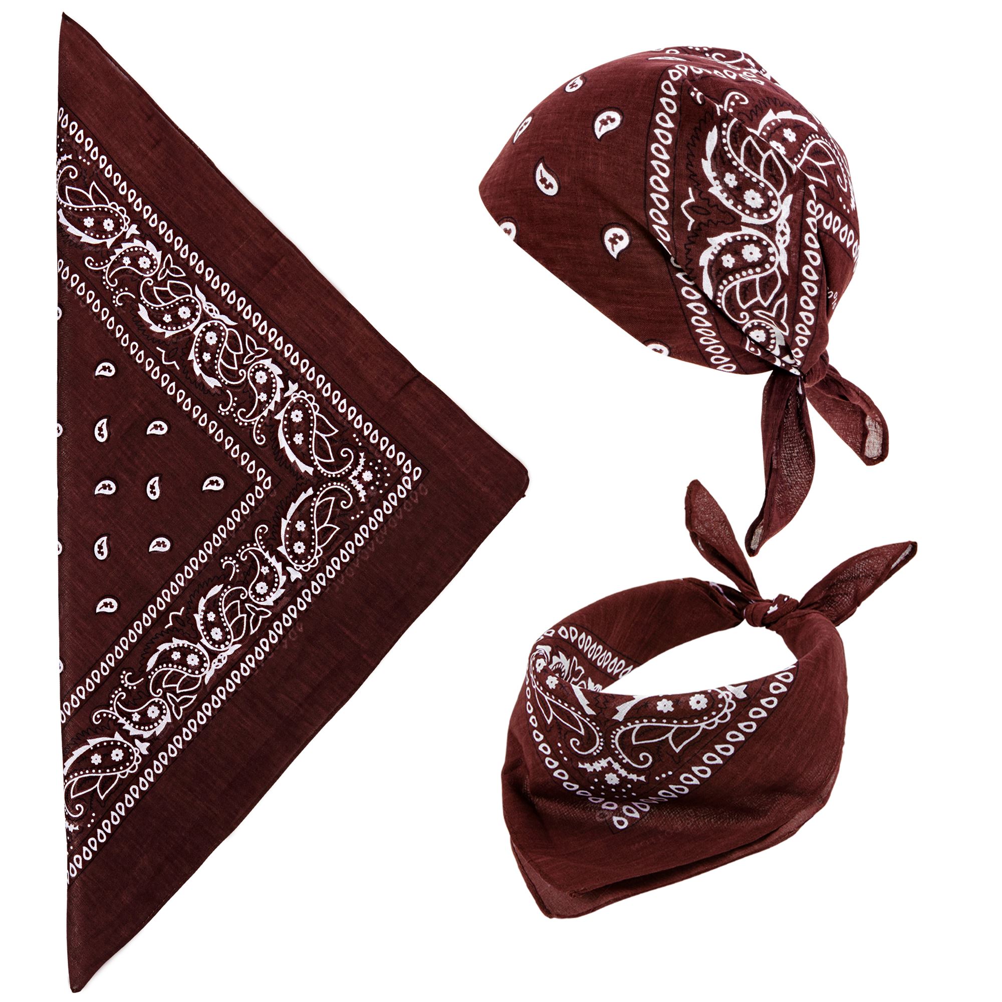 skarelė bandana Brūns lakatiņš - Image 1