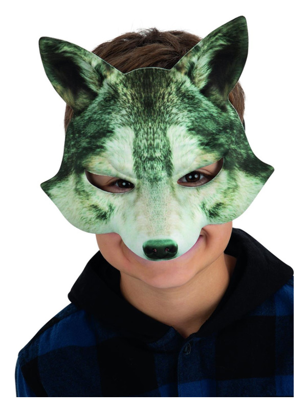 vilko kaukė vaikams Vilka maska bērniem - Image 1