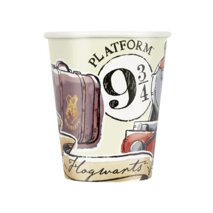 Disposable Harry Potter Cups, Platform 9 3/4