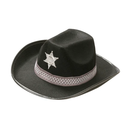 Black Sheriff Hat