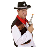 Black Sheriff Hat - Image 2