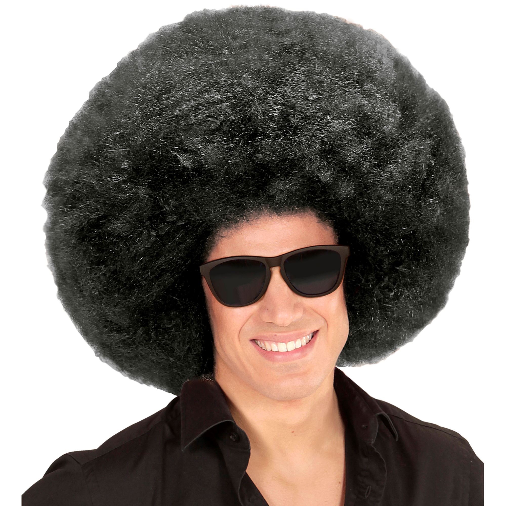 juodas afro perukas Large Black Afro Wig - Image 1