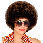 Brūna afro parūka - Image 3
