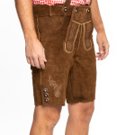 Oriģināli zamšādas Oktoberfesta šorti Lederhose - Image 3