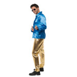 Gold Disco Trousers - Image 2