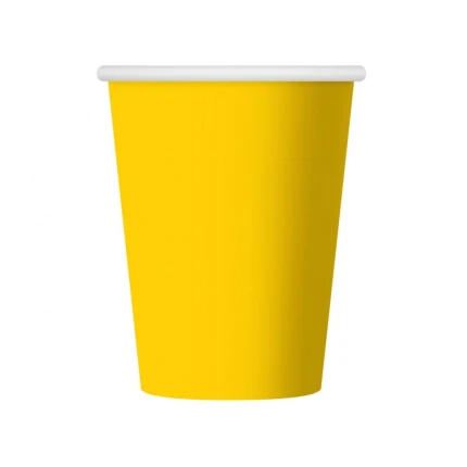 Yellow Disposable Cups