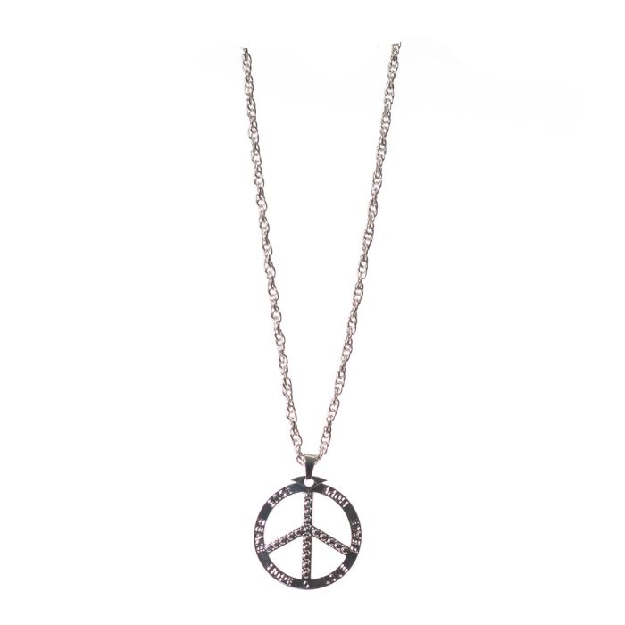 hipiškas pakabukas Hippie Peace Sign Necklace - Image 1