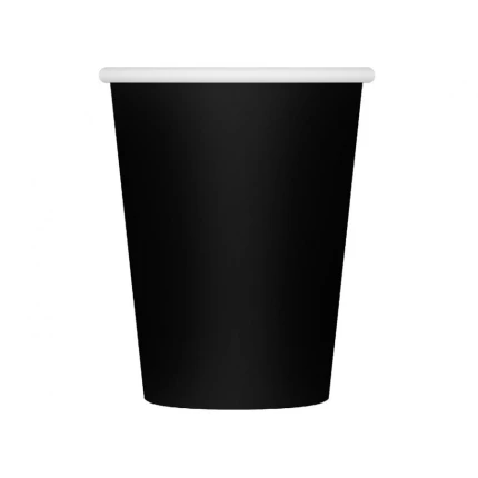 Black Disposable Cups