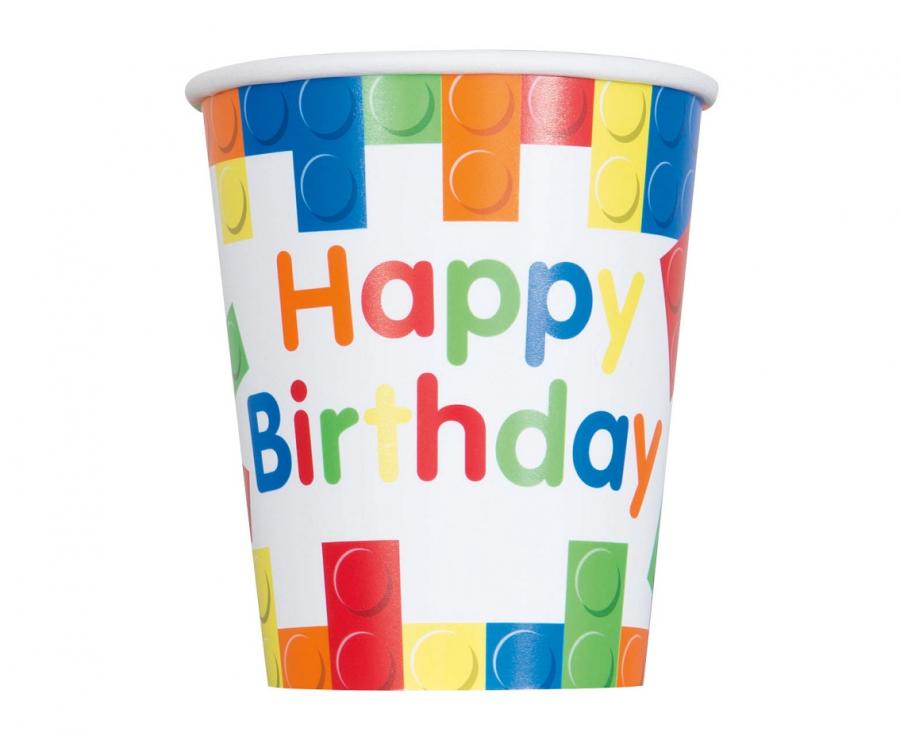 lego vienkartiniai puodeliai LEGO Disposable Cups - Image 1