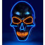 LED skeleta maska