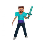 Minecraft Steve Costume for Kids - Image 3