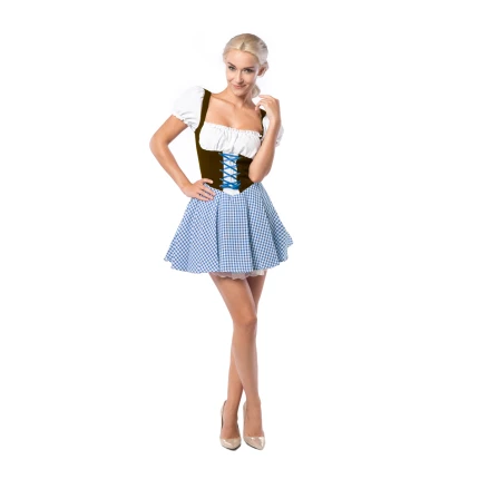 Light Blue Oktoberfest Costume for Women