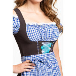 Gaiši zils Oktoberfesta kostīms sievietēm - Image 2