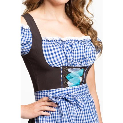Light Blue Dirndl Oktoberfest Costume for Women