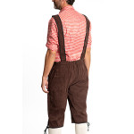 Brūni garāki bavāriešu šorti Lederhose - Image 2