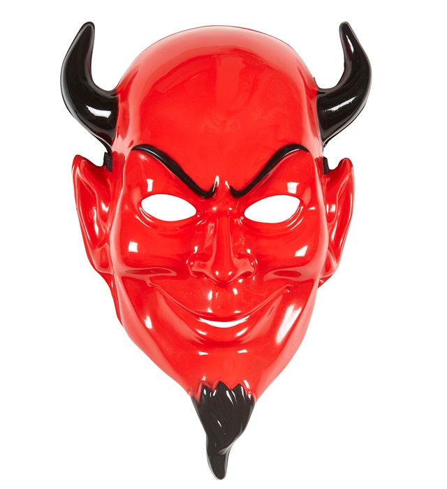 velnio kaukė Plastic Devil Mask - Image 1