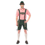 Green Bavarian Lederhosen Shorts - Image 4