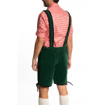 Green Bavarian Lederhosen Shorts - Image 2