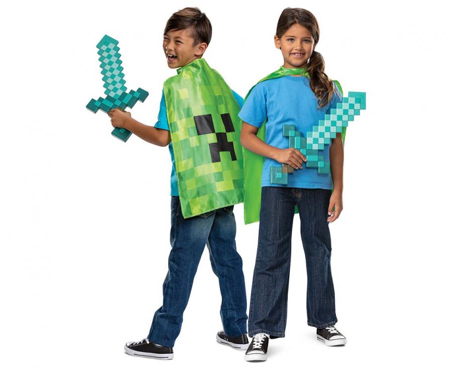 žalias minecraft rinkinys Minecraft komplekts bērniem - Image 1