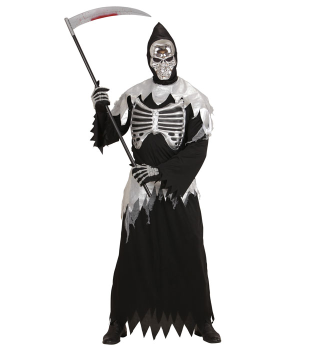 giltinės kostiumas helovynui Grim Reaper Costume for Adults - Image 1