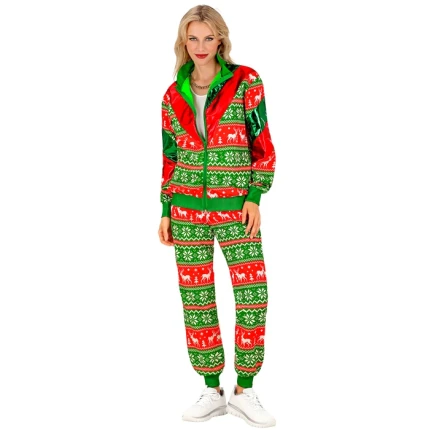 Christmas Tracksuit Costume