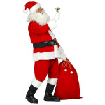 Professional Santa Claus Costume with Accessories - Image 3