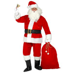Professional Santa Claus Costume with Accessories