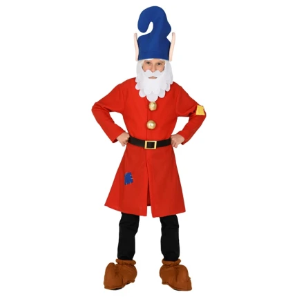 Gnome Costume for Children with Beard