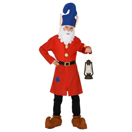 Gnome Costume for Children with Beard